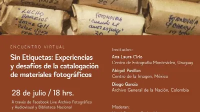  Catalogación de Materiales Fotográficos