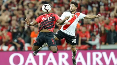 El entrerriano Casco fue sancionado con dos fechas en la Copa Libertadores