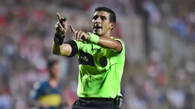 Andrés Merlos será el árbitro de la final de Patronato y Boca por la Supercopa Argentina