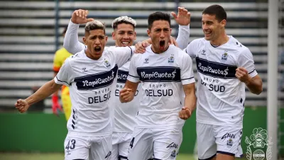 Con gol del entrerriano Guiffrey, Gimnasia superó a Unión en el Bosque 
