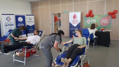 IAPSER Seguros y su grupo de empresas hicieron jornada de donación de sangre voluntaria