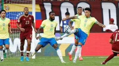 Brasil tuvo para ganarlo, pero apenas empató en su visita a Venezuela en Maturín