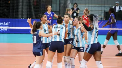 Rumbo al Mundial de Vóley y con Sabrina Germanier, “Las Panteras” derrotaron a Francia