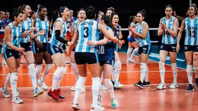 Vóley: “Las Panteras” lograron una victoria clave ante República Checa