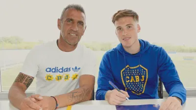 El entrerriano Jabes Saralegui tuvo un día inolvidable: primer contrato y citación en Boca