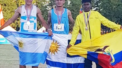 Dos atletas entrerrianos, medallistas en el inicio de los Juegos Sudamericanos Escolares