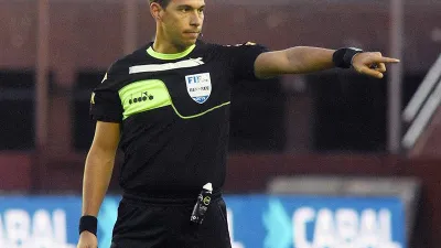 Facundo Tello será el árbitro de Patronato-Vélez en el cierre de la primera fase