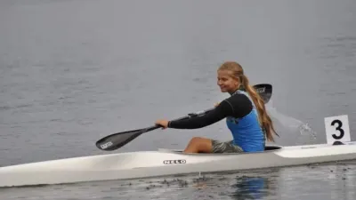 Canotaje: la paranaense Lara Abud se colgó cuatro medallas doradas en Chile