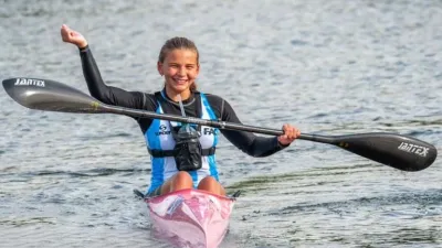 Canotaje: la paranaense Lara Abud finalizó cuarta en el K1 Junior del Mundial de Maratón