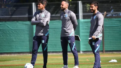 El exPatronato Sebastián Grazzini y Ezequiel Videla son los DT interinos de Racing