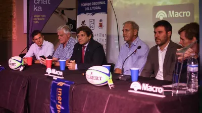 Presentaron el Torneo Regional del Litoral