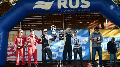 Guillermo Pitón y Juan Capurro encabezaron el Rally Entrerriano en Estancia Grande