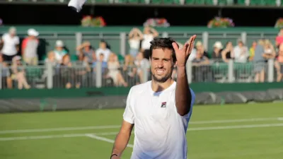 Tenis: Guido Pella eliminó al último subcampeón y avanzó a octavos de final en Wimbledon