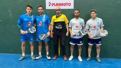 Pelota: Entre Ríos conquistó el Campeonato Argentino de Frontón en Marcos Juárez