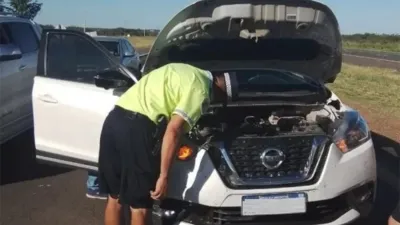 En Paso Cerrito la Policía detectó anormalidades en el chasis y motor de un vehículo.