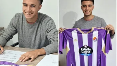 El paranaense Franco Rodríguez firmó contrato con Real Valladolid de España