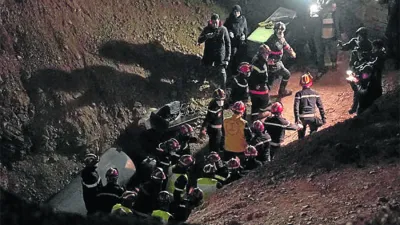 Rayan cayó el martes en un agujero de 32 metros de profundidad mientras acompañaba a su padre.