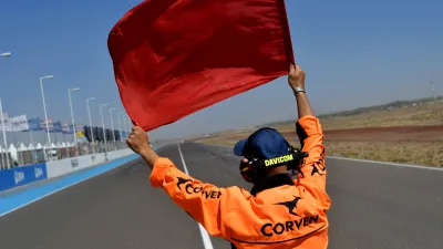 Por el viento, apenas hubo un entrenamiento del TC en Neuquén