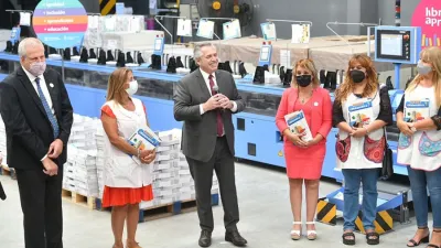 "Este será el año de la educación", afirmó Alberto Fernández