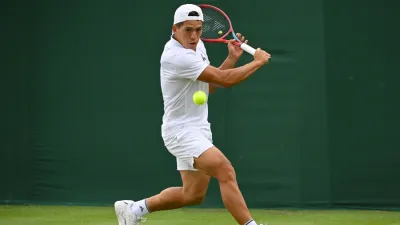 Tenis: Báez cayó con Goffin y Schwartzman es la única esperanza argentina en Wimbledon