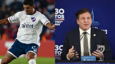Diego Polenta calificó a “inhumano” al presidente de la Conmebol, Alejandro Domínguez