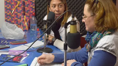 Valeria Jáuregui y Andrea Rothermel