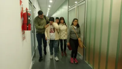 La mamá de Gisela López, en tribunales. 