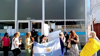 Abogados se manifestaron para que Anses amplíe la cantidad de turnos