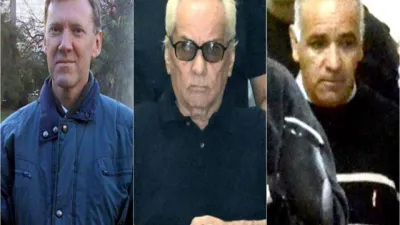 Horacio Gorbacho; Nicola Bruno Corradi Soliman y Armando Gómez