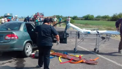 Murió una mujer tras el choque entre un auto y un camión en ruta 12