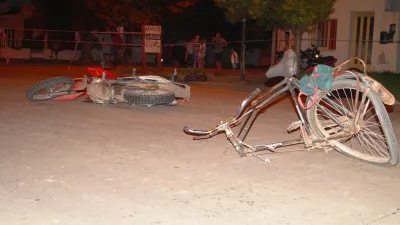 accidente bici-moto