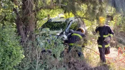 Pablo Luciano sufrió un siniestro vial al Norte de Santa Fe. Iba acompañado de Miguel Noguera y Cristian Luciano.