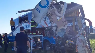 accidente colectivo camión Autovía