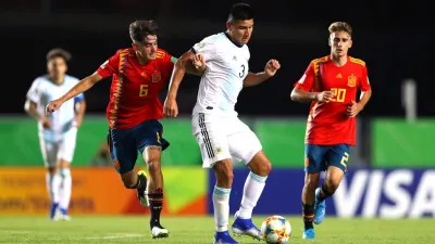 Mundial Sub 17: Argentina empató sin goles en su debut frente a España