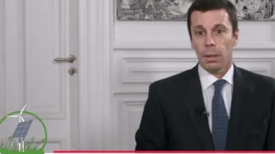 Imagen de archivo que demuestra la pertenencia de Agustín Siboldi con un estudio de abogados ligado a las energías y que para algunos diputados podría incurrir en un conflicto de intereses.