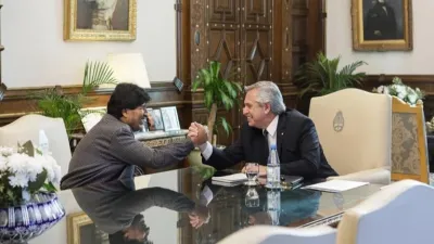 Fernández recibió a Evo y le planteó su inquietud por el argentino que murió en Bolivia