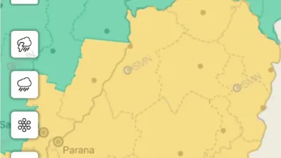 El Servicio Meteorológico Nacional alertó que se esperan para este lunes tormentas de variada intensidad.