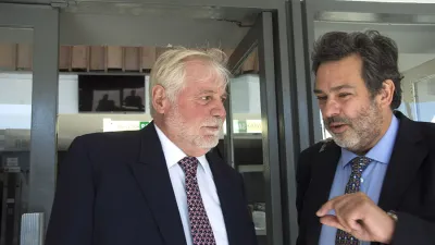 Imagen de archivo de José Ángel Allende y su abogado Maximiliano Rusconi.