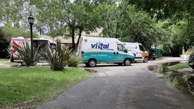 La ambulancia tardó 11 minutos en llegar a la casa de Maradona.