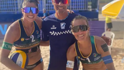Beach Volley: la nogoyaense Ana Gallay avanzó a las semifinales en Uberlandia