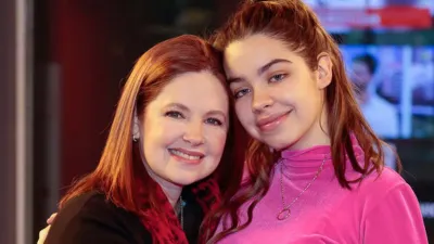 Andrea del Boca y su hija Anna. 