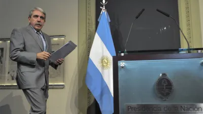 Imagen de archivo de Aníbal Fernández que mañana jurará como ministro de Seguridad.