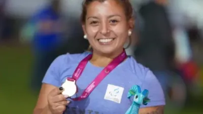 La entrerriana Ruiz Díaz sumó dos medallas y un récord en el Grand Prix de Xalapa