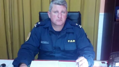 Jefe de la Departamental de Policía de Paraná, Marcos Antoniow