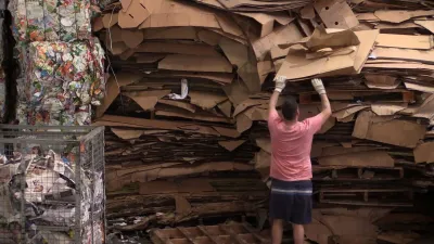 Cartoneros en Argentina