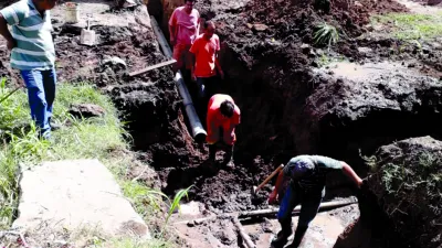 reparación caño agua