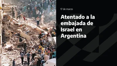 recuerdo atentado Embajada de Israel 
