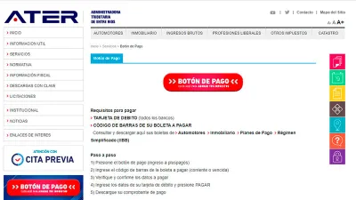 ATER pagos