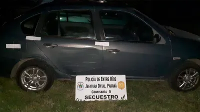 auto secuestrado en Paraná