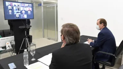 Bordet busca potenciar las exportaciones entrerrianas en Estados Unidos